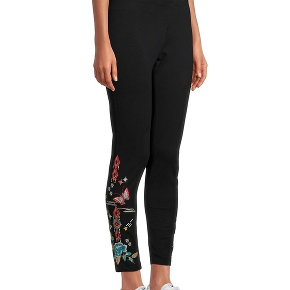 Johnny Was Pants & Jumpsuits New Johnny Was Cara Embroidered